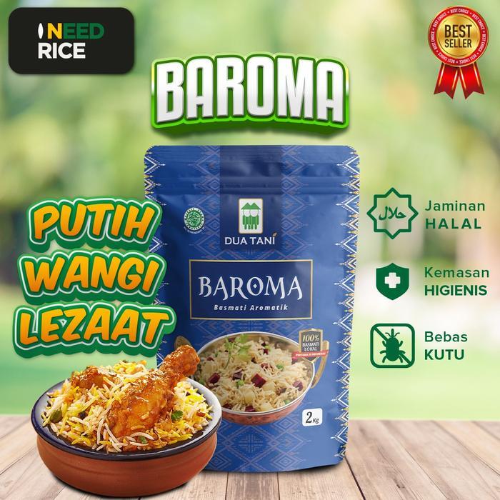 y5h9- Beras Baroma Basmati Aromatik Dua Tani- Untuk Masakan Timur Tengah