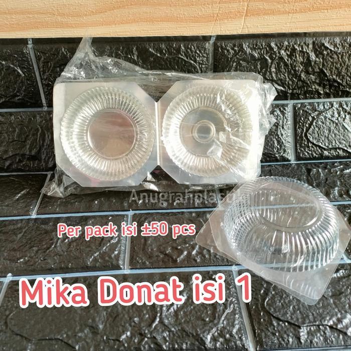 Ready Mika Donat Isi 1 / Mika Bulat Per Pack Isi -/+ 50 Pcs