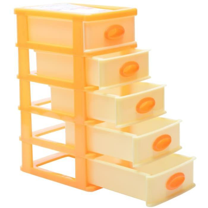 Container Mini Susun 5 Laci Kecil Shinpo 363-5 / Box Tempat Penyimpan