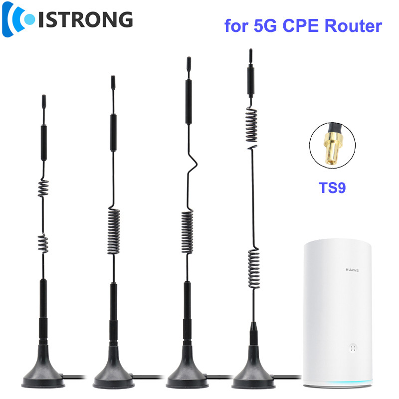 5G 4G 3G 2G Full Band High Gain Antenna 18Dbi 600-6000Mhz Long Range Signal Receiver Ts9 3M Cable