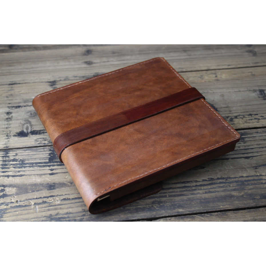 Manual Leather Private Cowhide Pencil Case Vegetable Tanned Leather Genuine Leather Head Layer Cowhi