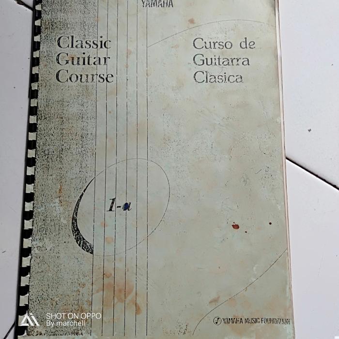 BUKU PARTITUR GITAR KLASIK LEVEL 1A