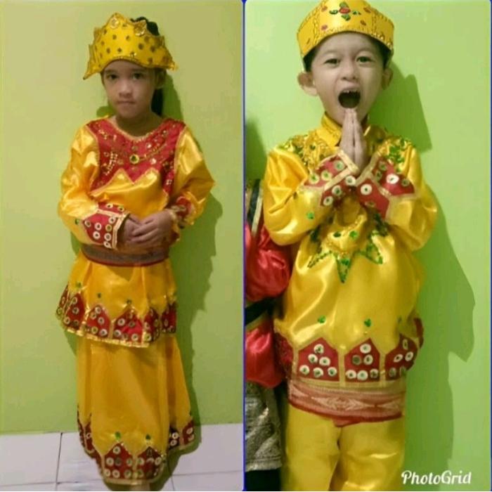 Pakaian Adat Gorontalo TK SD // Baju Adat Gorontalo