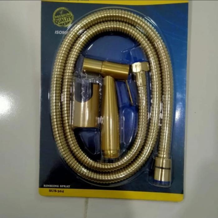 Jet shower warna Gold / jet shower gold emas / shower toilet gold