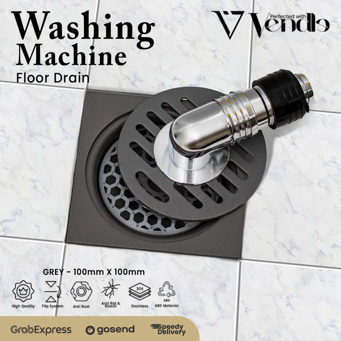 Floor Drain Mesin Cuci Set Anti Bau Saringan Saluran Air Mesin Cuci