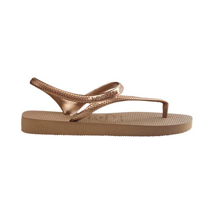 5iyp- Havaianas Flash Urban 3581-Rose Gold - Sandal Wanita