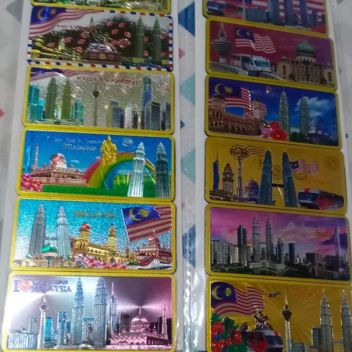 MAGNET/TEMPELAN KULKAS SOVERNIR MALAYSIA