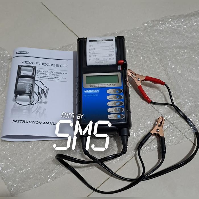 MIDTRONICS mdx p300 battery tester (ready stock langsung kirim)