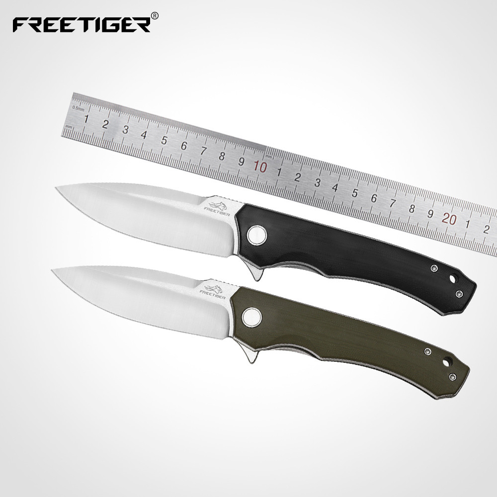 FREETIGER FT91 D2 Blade Folding Pocket Knife Outdoor Camping Survival Tactical Knives EDC Hand Tools