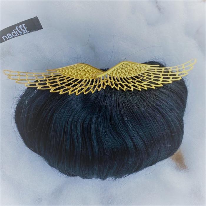 smq4- Nadisse Sanggul Rambut Modern Gaya Cleopatra/ Cepol Rambut Hits Termurah/ Sanggul