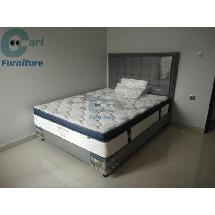 Spring Bed Impressa Pocket Latex 140X200 (Full Set) Elite Serenity