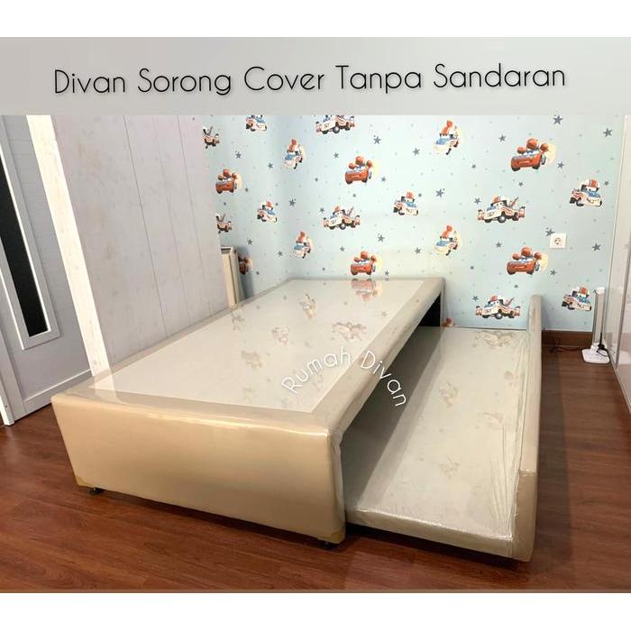 Divan Dipan Sorong Cover Uk. 180*200 Sorong 100/120*180 Tanpa Sandaran
