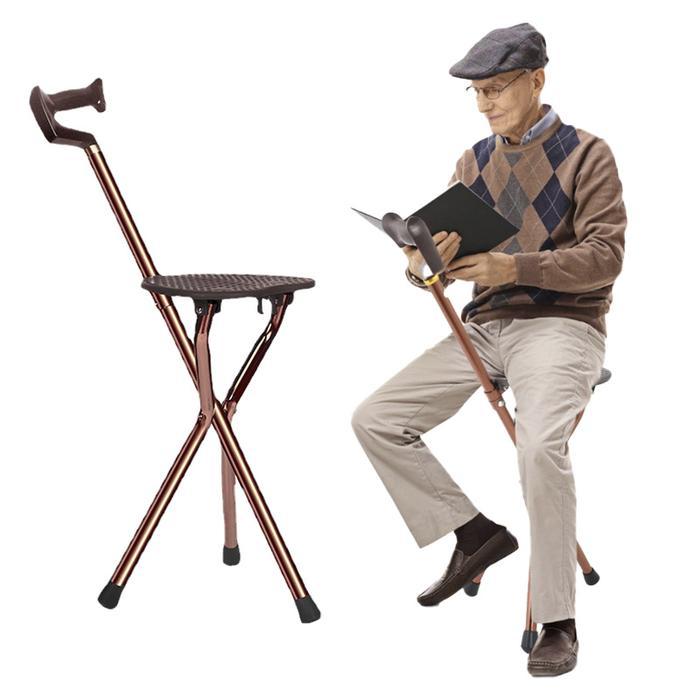 Tongkat Kursi TONGKAT DUDUK LIPAT,KURSI LIPAT SHOLAT,TONGKAT LIPAT TRAVEL Tongkat Jalan Tongkat