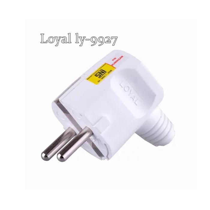 Colokan Listrik Steker Arde Colokan Arde Bengkok LOYAL LY-927