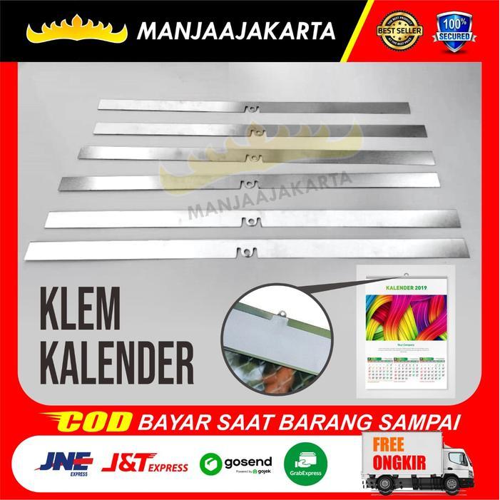 New Klem / klip / Kaleng Kalender ukuran - 32.5cm