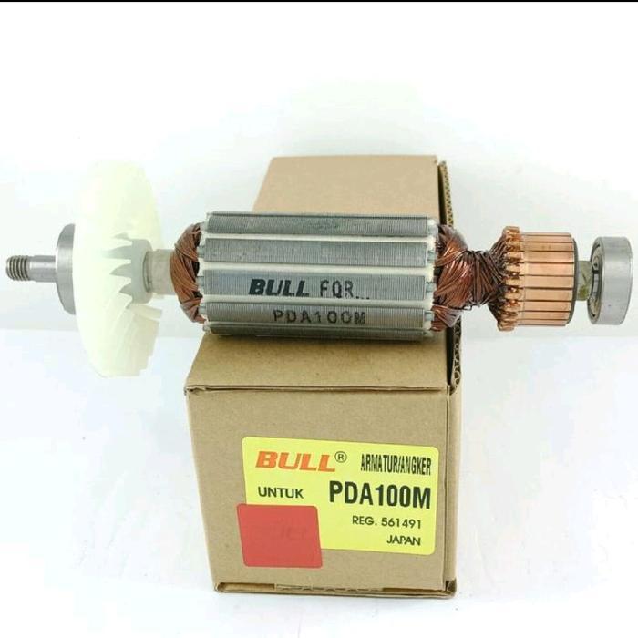 Terbaik Armature Hitachi Hikoki Pda100M Angker Rotor Dinamo Mesin Gerinda Tangan Hikoki Hitachi Pda