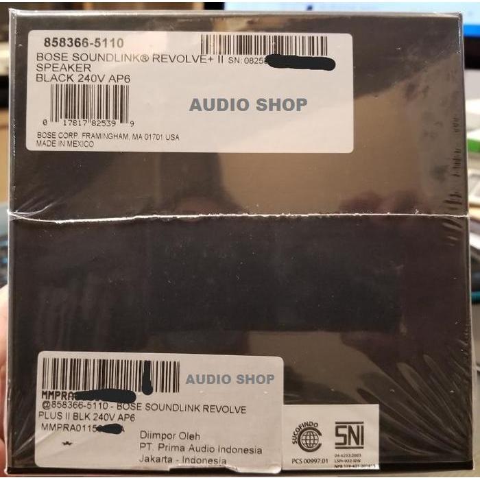 adra- Bose Soundlink Revolve + Ii Revolve Plus Ii Bluetooth Speaker Blk Slv