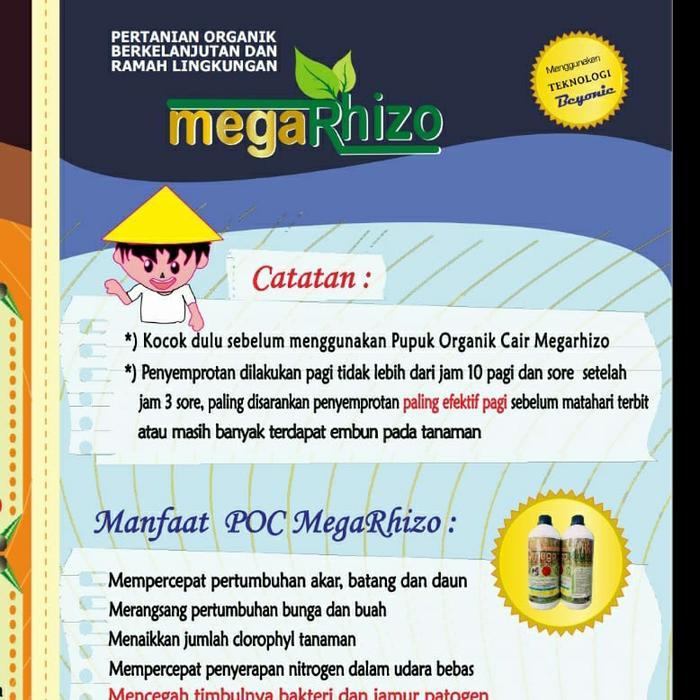 Diskon Pupuk Organik Cair Megarhizo