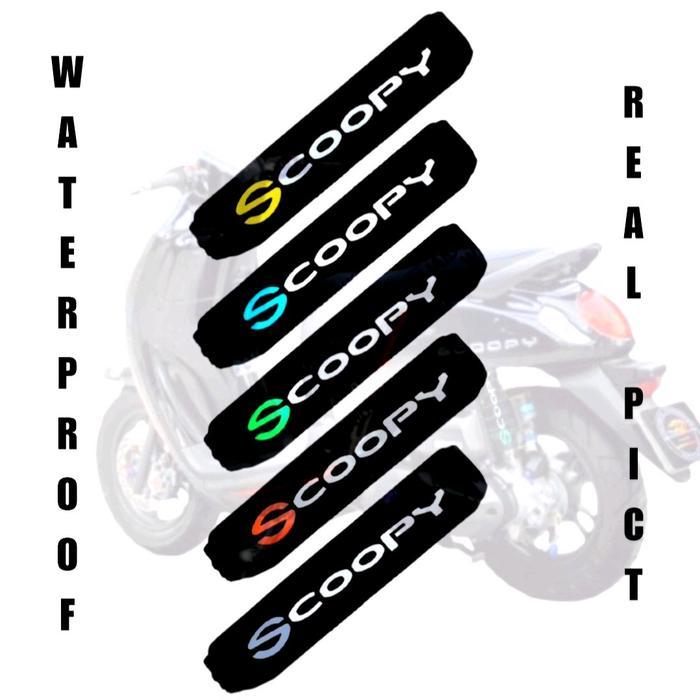 Sarung shock honda scoopy / cover shockbreaker belakang motor