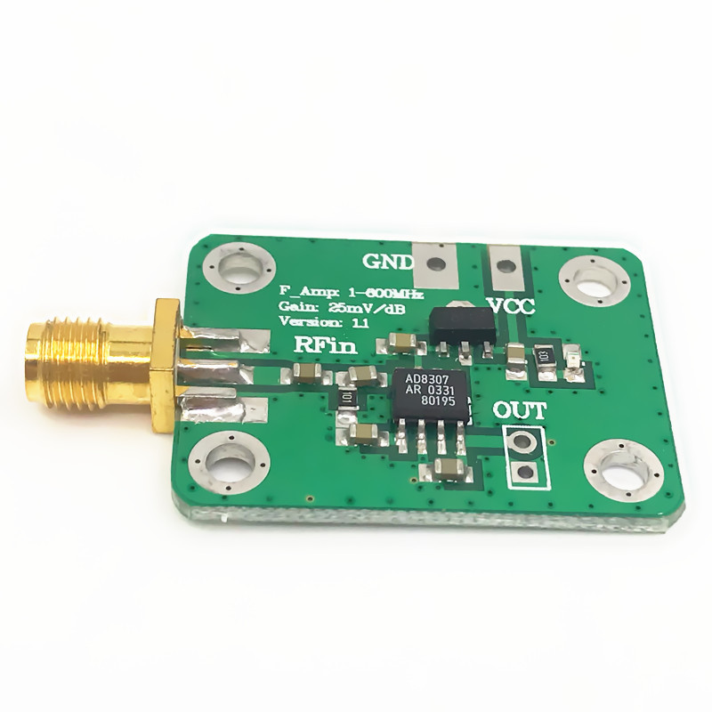 New Ad8307 Rf Power Meter Logarithmic Detector Power Detection (1-600Mhz)