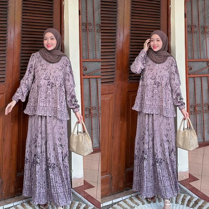 JOLEY CLOTH - SERGAMAN OUTFIT KONDANGAN ELEGANT BRIDESMAID GAMIS ALIA, HUMAIRA, NADINE, SABHIRA,