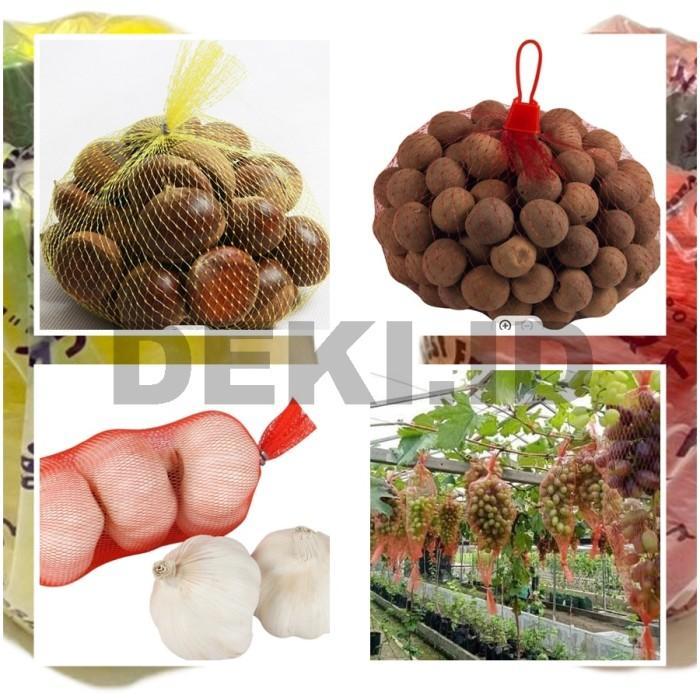 fdcq- Jaring Buah Polynet Roll 100 M Fruit Cover Plastik Pembungkus