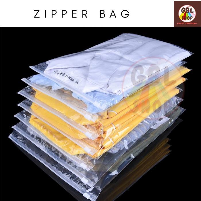 Kantong Penyimpanan Pakaian 40x50 Zipper Bag Storage