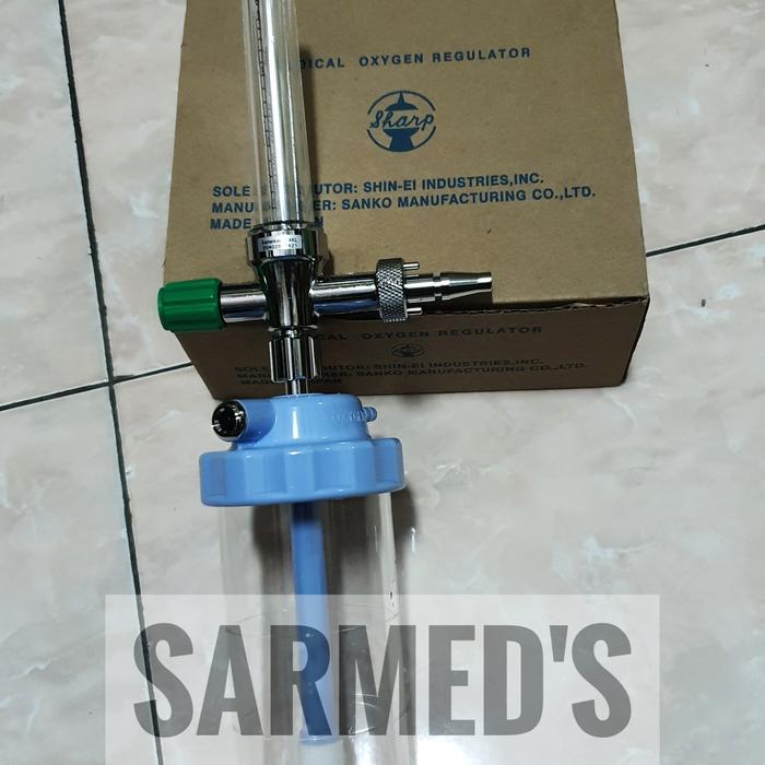 Regulator Oksigen Humidifier Sharp N 102 DXB / Regulator Dinding Sharp