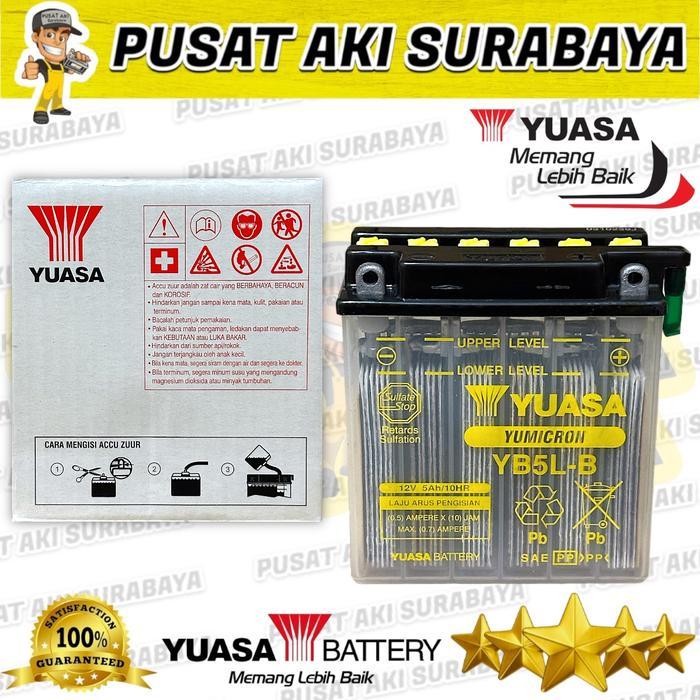 Termurah Aki Basah Yuasa Yb5Lb Jupiter Burung Hantu Mx Old 135 Megapro