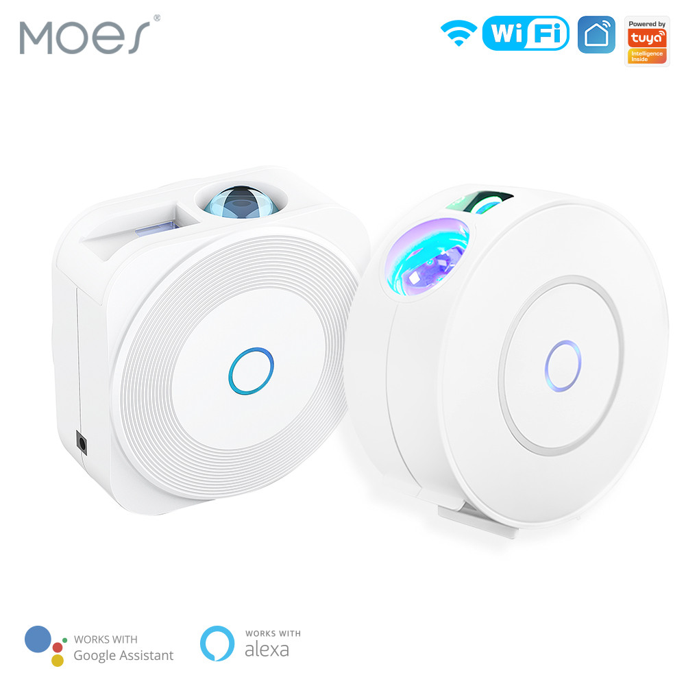 MOES Tuya WiFi Smart Star Projector Galaxy for Holiday Party APP