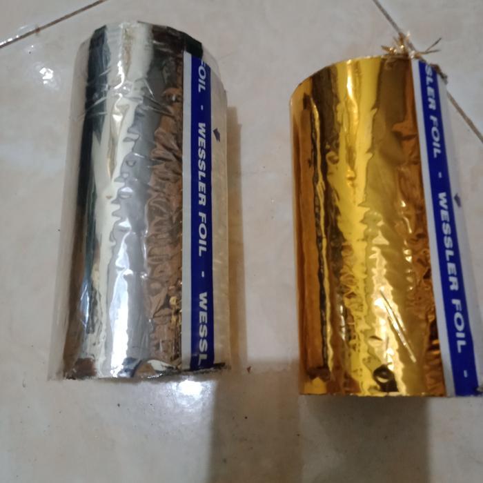 Prada foil emas untuk pewarna kaligrafi timbul Promo Premium