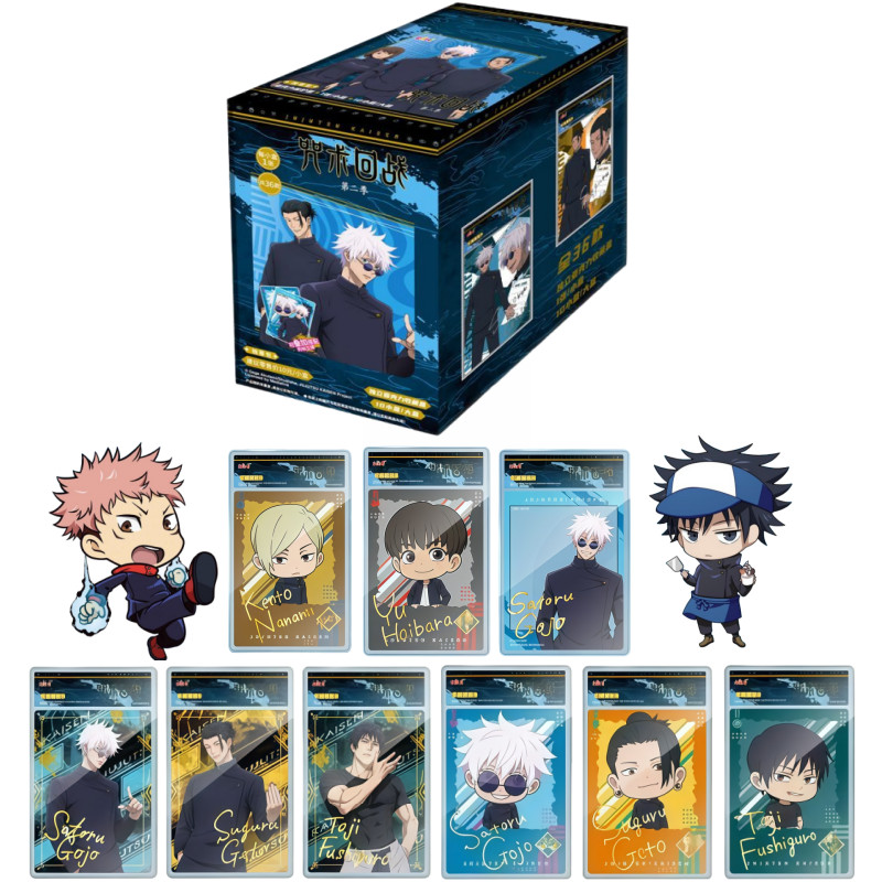 Official Genuine Jujutsu Kaisen Series Polaroid Acrylic Anime Card Character Periphery Collection