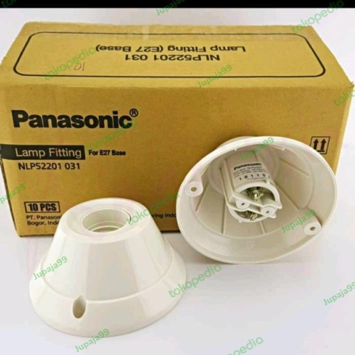 PANASONIC / FITTING PLAFON PANASONIC / FITING LAMPU PLAFON BULAT