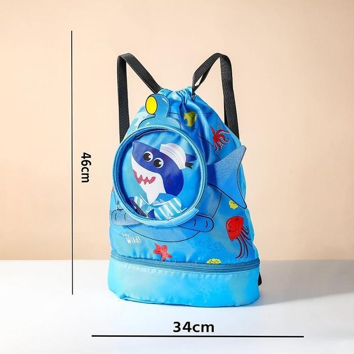 [Voucher] Tas Renang/ Tas Renang anak Multifungsi Anti Air Waterproof/ Tas anak