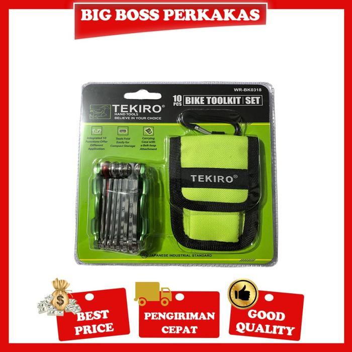 TEKIRO KUNCI SEPEDA SET 10 PCS /KUNCI L SEPEDA