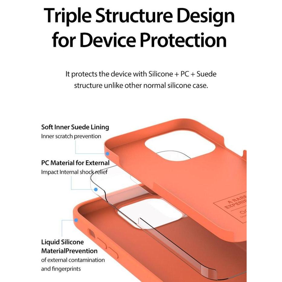 Araree Case Compatible For Iphone 13 Pro Max 13 Mini Araree Typo Skin Soft And Smooth Silicone
