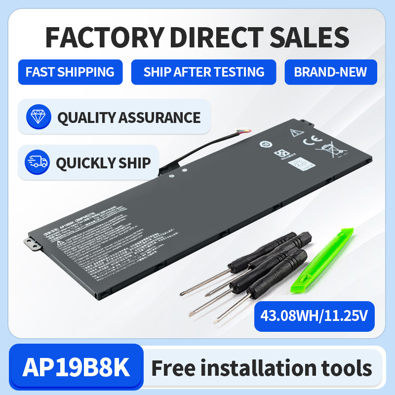 Somi  AP19B8K Laptop Battery for ACER Aspire A314 A315 A317 A315-23 A315-58 A317-52 A317-53 Series L