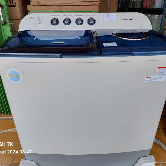Mesin Cuci 2 tabung Samsung 15 kg WT15K5200MB