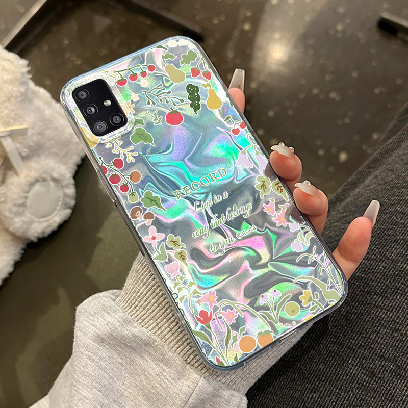 Casing Hp Samsung Galaxy A51 M40s Case Casing HP Softcase ponsel silikon tahan jatuh transparan riak