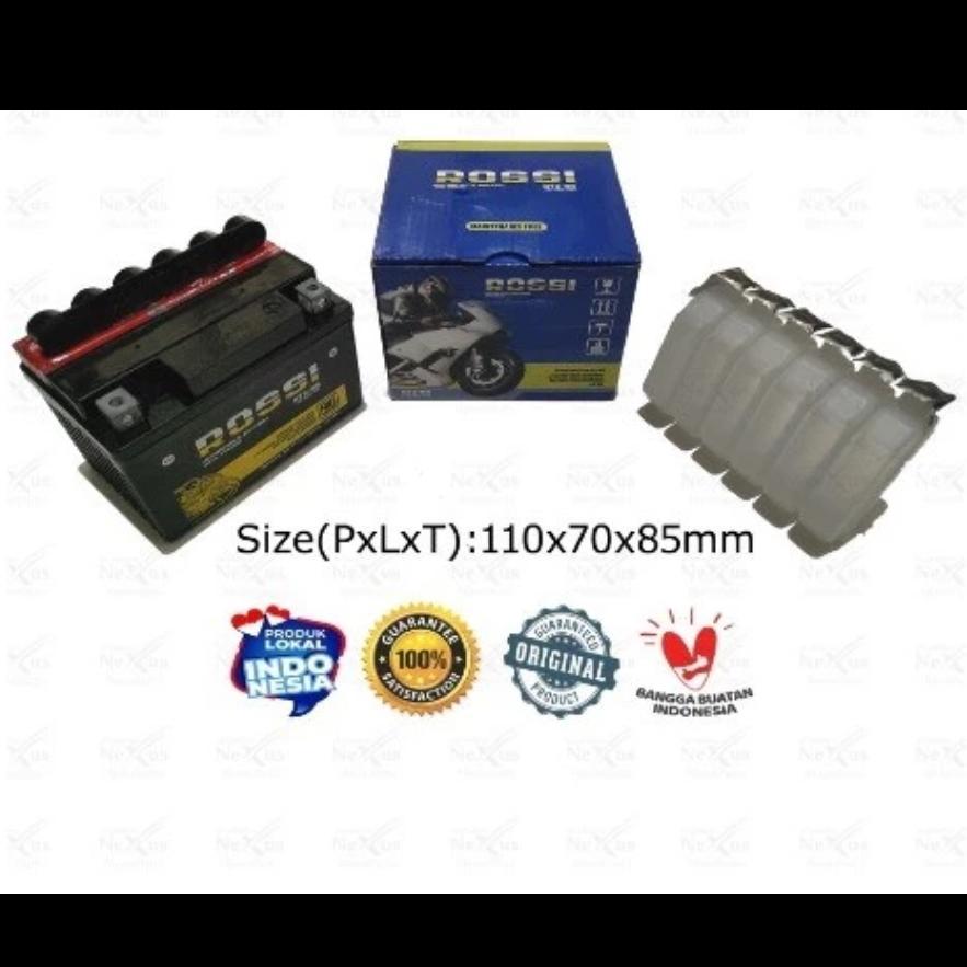 Aki Motor Rossi GZ-5S GTZ5 YTZ512v 5A Karisma supra Beat Mio Vario