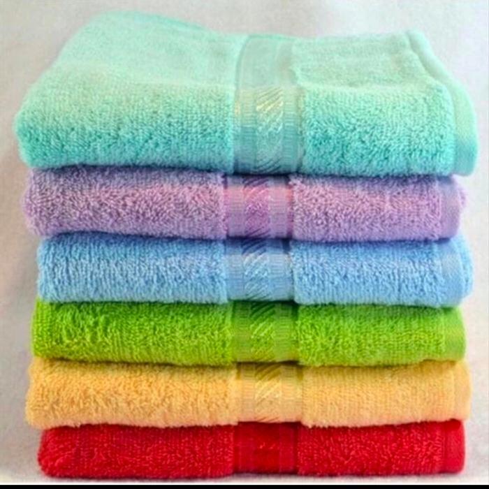 IFY (IMPORT) HANDUK MERAH PUTIH TANGGUNG / HANDUK MERAH PUTIH 50 X 100 , PASTI ORI, TERMURAH