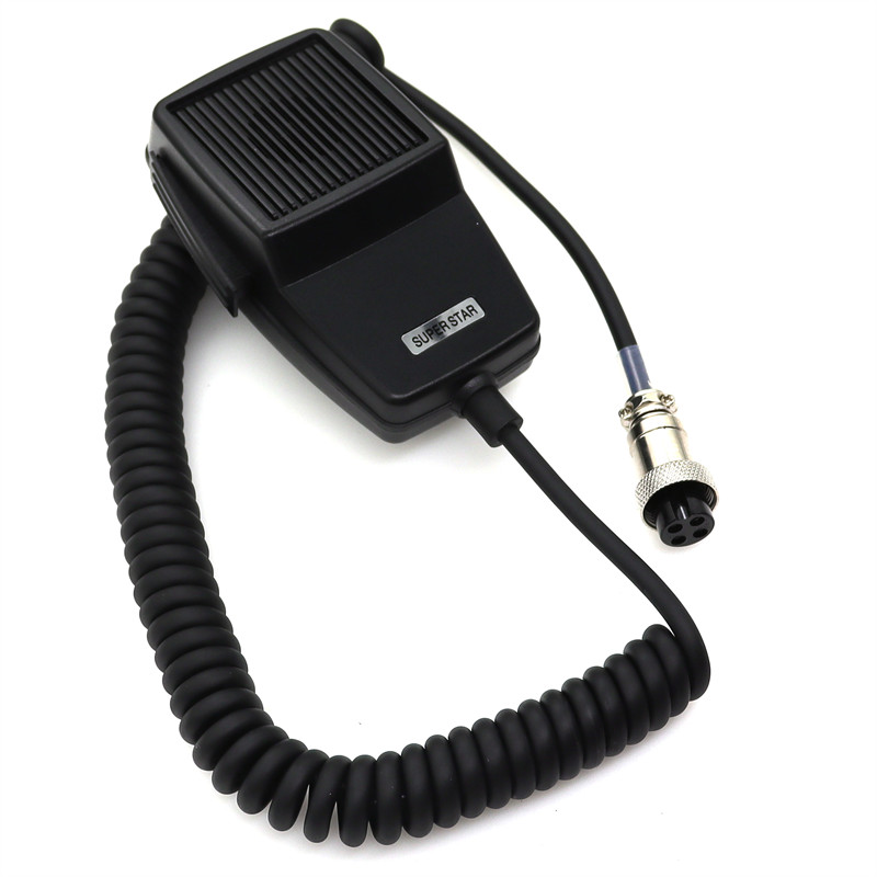 CB-507 4 Pin Microphone Connector Mobile Radio Speaker For Cobra Uniden Galaxy Car CB Two Way Radies
