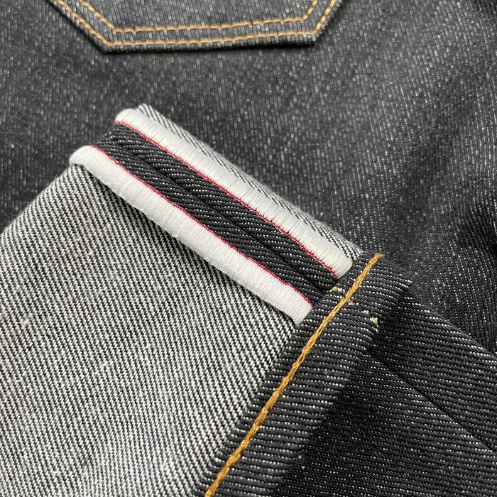 8zg8- Celana Denim Selvedge Accent Raw Denim 15 Oz Polosan