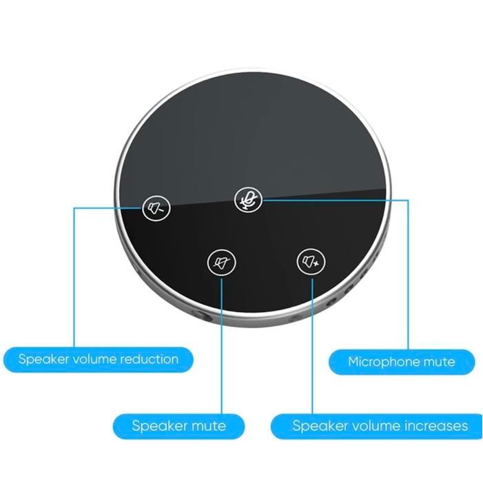 MIC MICROPHONE OMNIDIRECTIONAL USB DESKTOP COMPUTER CONFERENCE SPEAKER