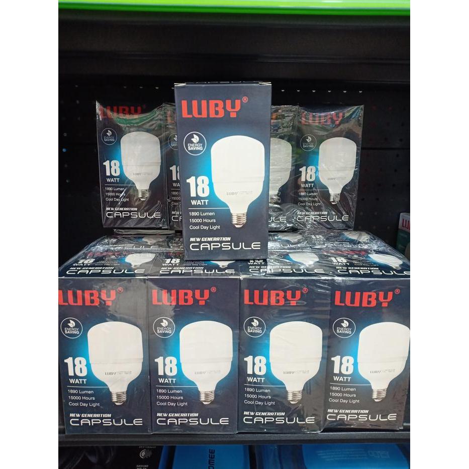 luxp- Lampu Led 18 Watt Putih Luby Capsule Bohlam Led 18W