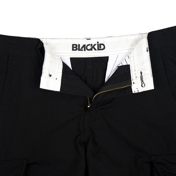 hez3- Black Id - Special Edition Celana Panjang Cargo Hitam Pria Lp Crg Master