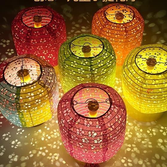 Lampu Lampion Kertas Lonjong Dekorasi Lampion Imlek Sincia