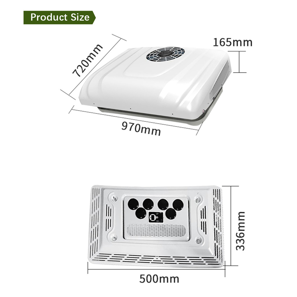 850W Roof Top Mounting Cooler Unit DC12v/24v Car Portable Air Conditioner AC COOLER AIR COOLER AIR