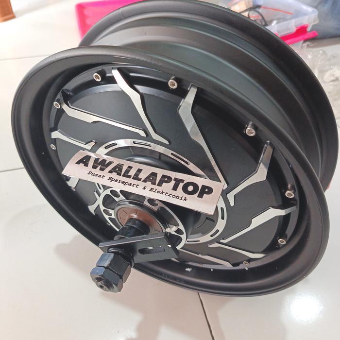 MOTOR BLDC 2W QS MOTOR DC QS WP RACING 72V MOTOR LISTRIK 12 INCH V5