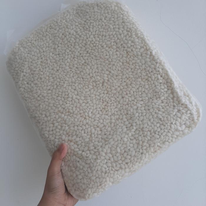 New rice crispy putih lonjong kriuk kiloan murah